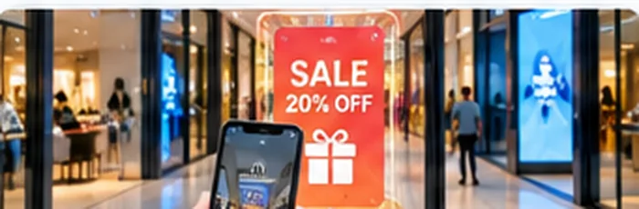Location based advertising API for in-app promotions