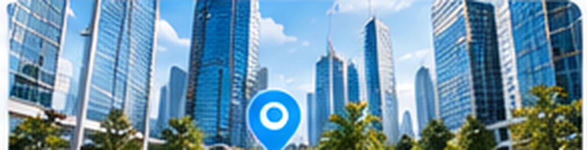 Modern geolocation application with indoor and outdoor positioning guidance