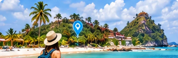 Tourism destination navigation API for mobile travel apps